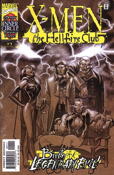X-MEN THE HELLFIRE CLUB (2000) - SET OF FOUR