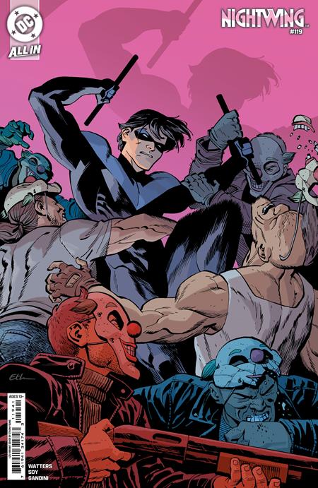 NIGHTWING (2016) #119 CVR F INC 1:25 ETHAN YOUNG CARD STOCK VAR