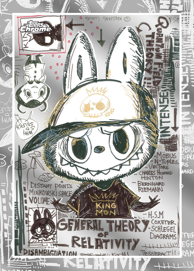 2025 TOPPS CHROME LABUBU THE MONSTERS 10TH ANNIVERSARY HOBBY BOX