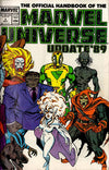 OFFICIAL HANDBOOK OF THE MARVEL UNIVERSE UPDATE '89 (1989) - SET OF EIGHT