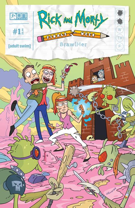 RICK AND MORTY PRESENTS FINALS WEEK BRAWLHER (2024) #1 CVR B JAMES LLOYD
