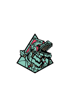 STARSHIP GODZILLA (KAI SEI ERA) (2025) #2 EXCLUSIVE 1-INCH TALL PIN