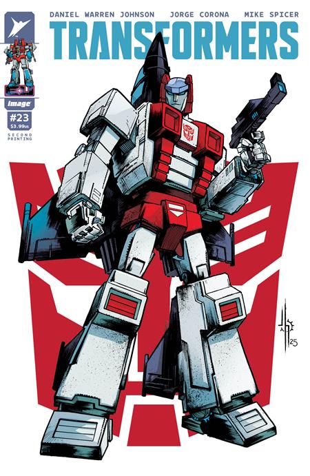 TRANSFORMERS (2023) #23 2ND PTG CVR B JASON HOWARD AUTOBOT VAR