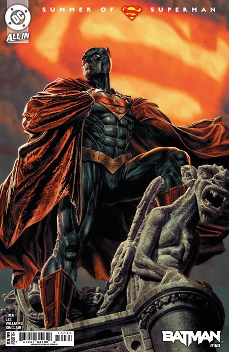 BATMAN (2016) #160 CVR E LEE BERMEJO SUPERSMASH-UP CARD STOCK VAR