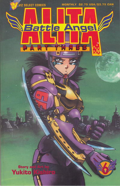 BATTLE ANGEL ALITA PART 3 (1993) #6 (VF)