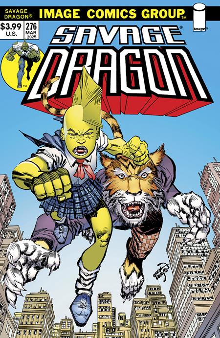 SAVAGE DRAGON (1993) #276 CVR B ERIK LARSEN 70S TRADE DRESS CVR