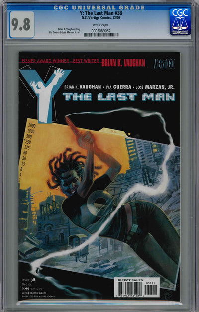 CGC Y: THE LAST MAN (2002) #38 (9.8)
