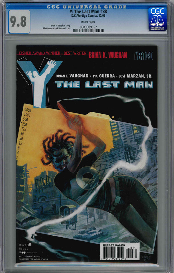 CGC Y: THE LAST MAN (2002) #38 (9.8)