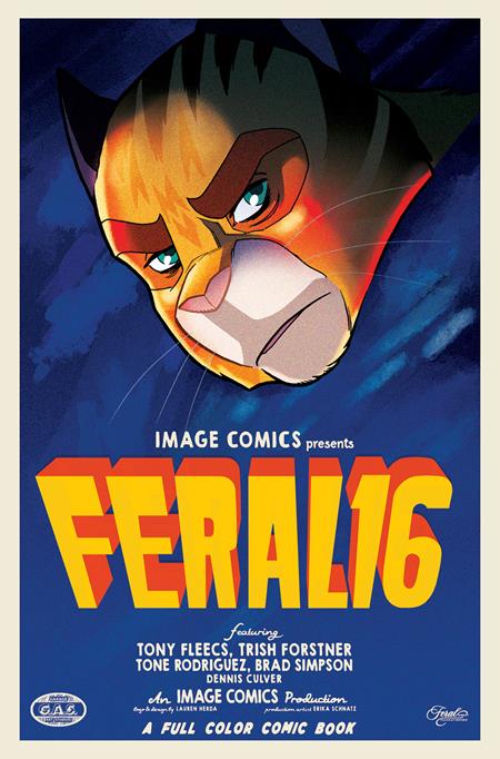 FERAL (2024) #16 CVR B TRISH FORSTNER & TONY FLEECS MOVIE POSTER HOMAGE