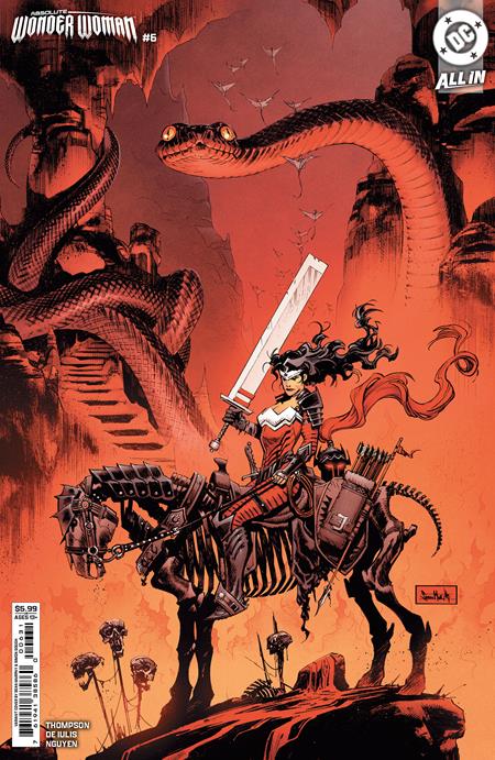 ABSOLUTE WONDER WOMAN (2024) #6 CVR B SEAN GORDON MURPHY CARD STOCK VAR