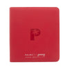 PALMS OFF GAMING COLLECTORS SERIES 12 POCKET RED ZIP TRADING CARD BINDER