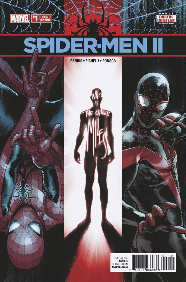 SPIDER-MEN II (2017) #1 2ND PTG PICHELLI VAR