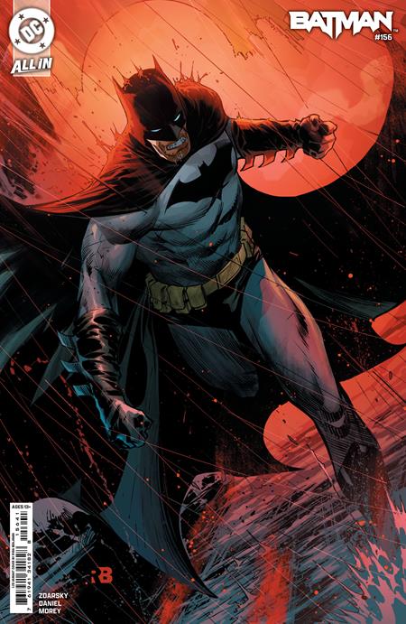 BATMAN (2016) #156 CVR F INC 1:25 RYAN BENJAMIN CARD STOCK VAR