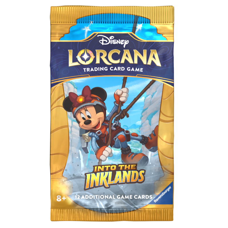 DISNEY LORCANA TCG: S3 INTO THE INKLANDS! BOOSTER PACK