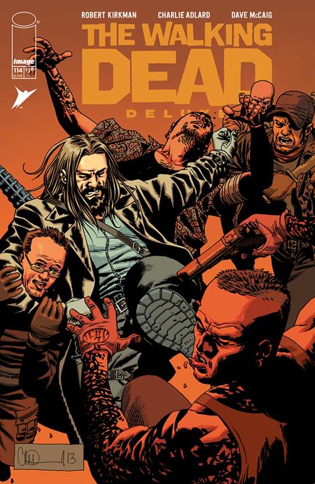 WALKING DEAD DELUXE (2020) #114 CVR B CHARLIE ADLARD & DAVE MCCAIG