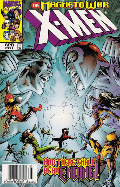 X-MEN (1991) #87 NEWSSTAND EDITION
