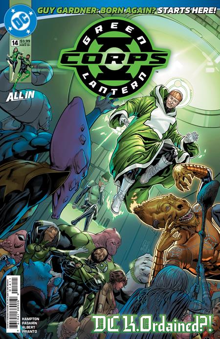 GREEN LANTERN CORPS (2025) #14 CVR A FERNANDO PASARIN & OCLAIR ALBERT