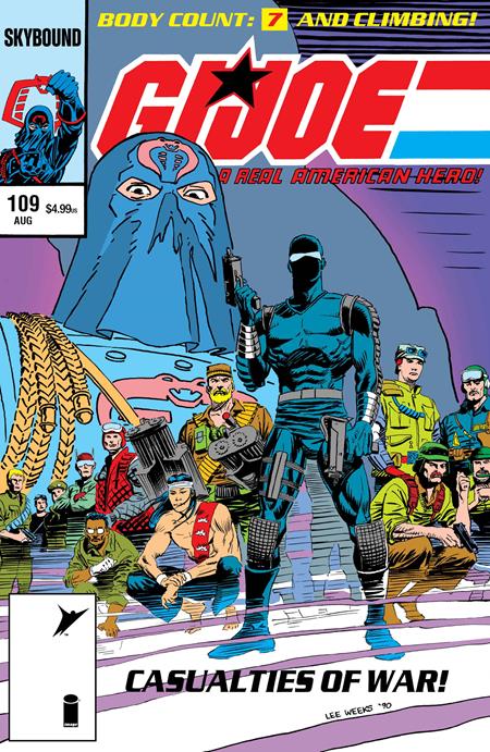 GI JOE A REAL AMERICAN HERO HAMA FILES EDITION (2025) #109 CVR C LEE WEEKS FOIL VAR