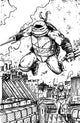 TEENAGE MUTANT NINJA TURTLES (2024) #22 CVR F 10 COPY INCV EASTMAN & BISHOP B&W VAR