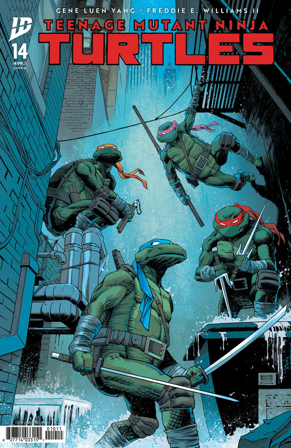 TEENAGE MUTANT NINJA TURTLES (2024) #14 CVR G 75 COPY INCV SHALVEY VAR