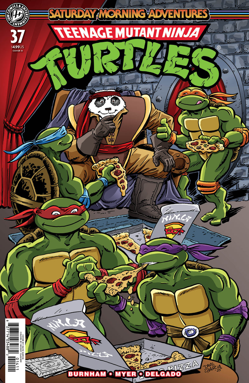 TMNT SATURDAY MORNING ADVENTURES CONTINUED (2023) #37 CVR B DAVID GARCIA