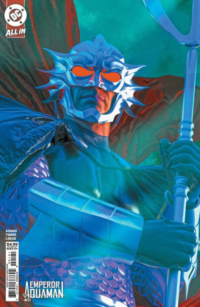 EMPEROR AQUAMAN (2025) #21 CVR B MARK SPEARS CARD STOCK VAR