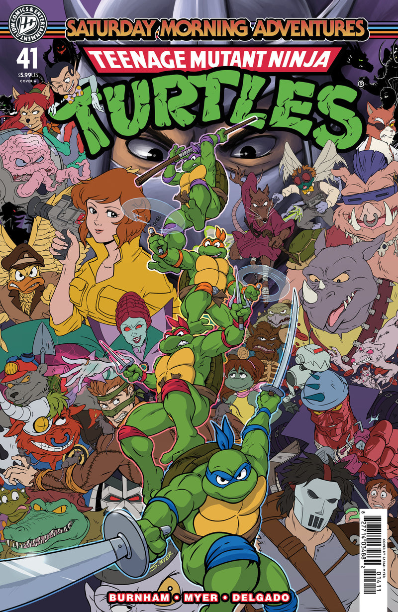 TMNT SATURDAY MORNING ADVENTURES CONTINUED (2023) #41 CVR A MYER