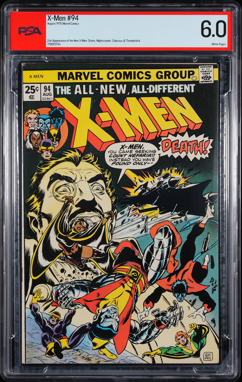 UNCANNY X-MEN (1963) #94 PSA 6.0