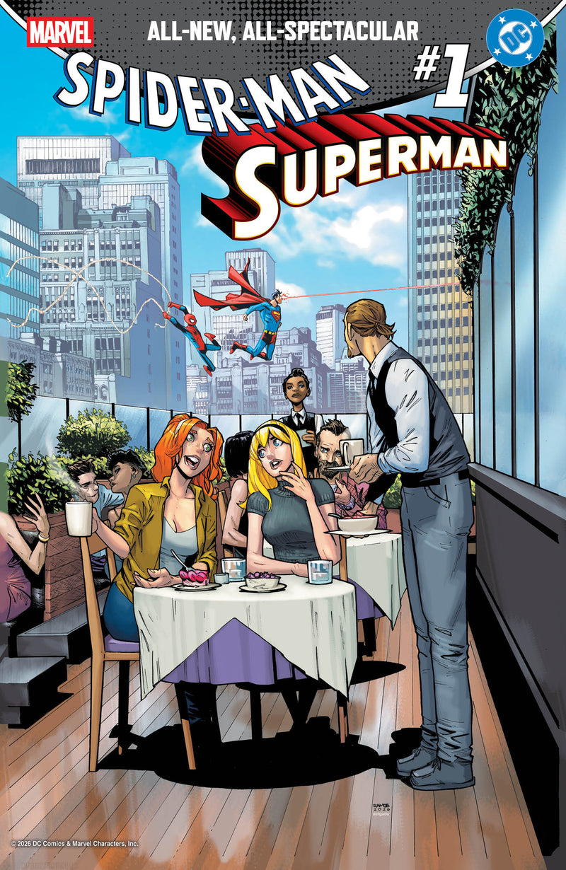 MARVEL DC SPIDER-MAN SUPERMAN (2026) #1 HUMBERTO RAMOS VAR
