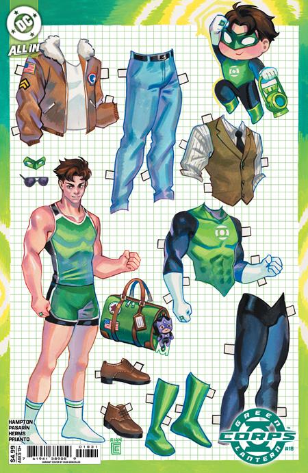 GREEN LANTERN CORPS (2025) #18 CVR C RIAN GONZALES CARD STOCK VAR