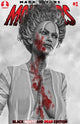 MARK SPEARS MONSTERS (2024) #1 7TH PTG BLACK WHITE & DEAD EDITION CVR B MARK SPEARS THE CRIMSON BRIDE VAR