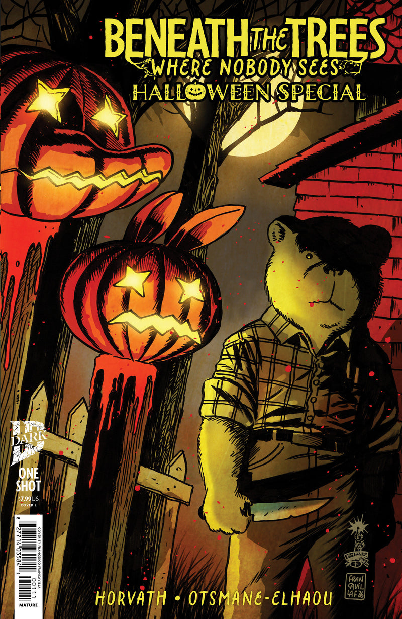 BENEATH THE TREES WHERE NOBODY SEES HALLOWEEN SPECIAL (2026) #1 (ONE SHOT) CVR E FRANCAVILLA IDW GOES DARK