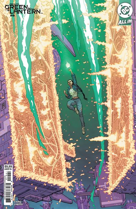 ABSOLUTE GREEN LANTERN (2025) #19 CVR D STEVE SKROCE CARD STOCK VAR