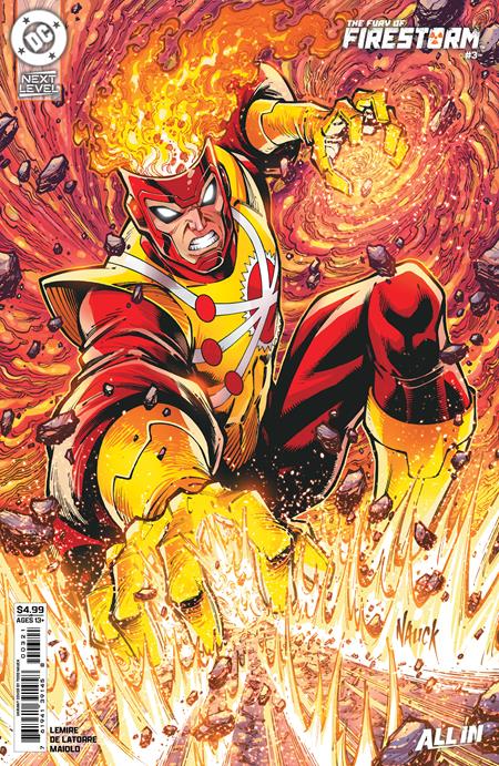 FURY OF FIRESTORM (2026) #3 CVR B TODD NAUCK CARD STOCK VAR