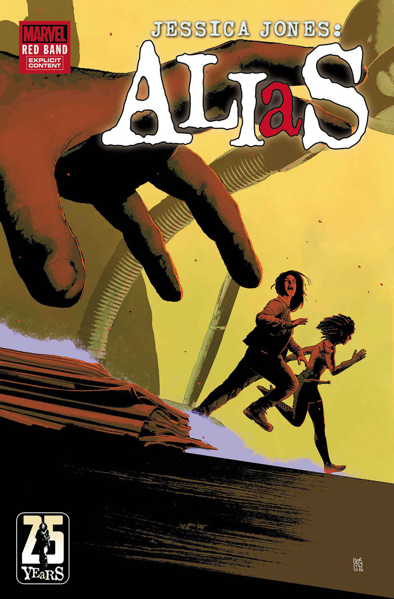 ALIAS RED BAND (2026) #5 ANDREA SORRENTINO VAR [POLYBAGGED]