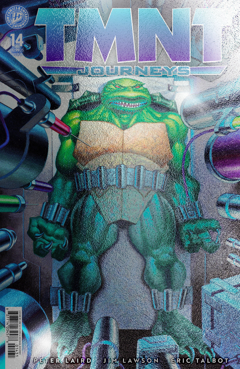 TEENAGE MUTANT NINJA TURTLES JOURNEYS (2025) #14 CVR C 10 COPY INCV DOONEY & LAWSON FOIL VAR