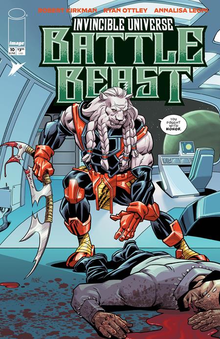 INVINCIBLE UNIVERSE BATTLE BEAST (2025) #10 CVR E INC 1:50 MARK ENGLERT VAR