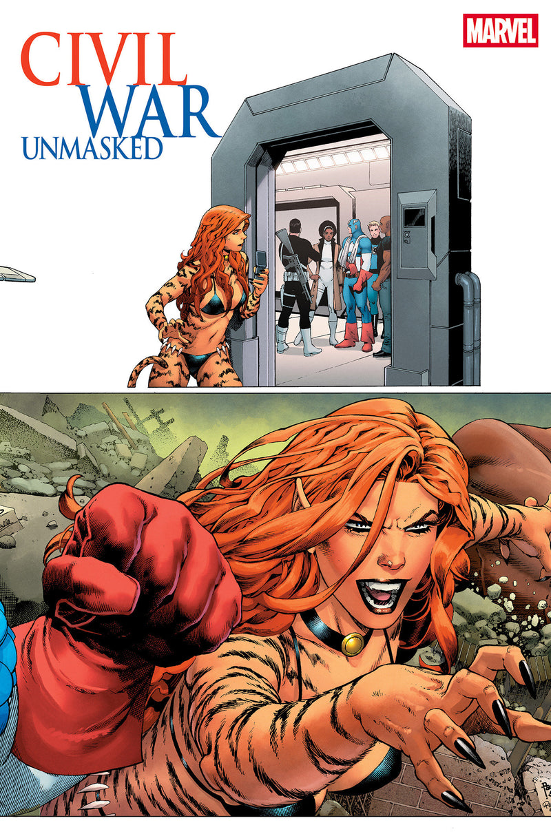 CIVIL WAR UNMASKED (2026) #4 PAULO SIQUEIRA 5-PART CONNECTING VAR