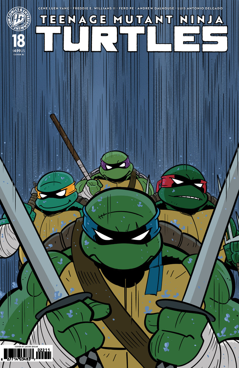 TEENAGE MUTANT NINJA TURTLES (2024) #18 CVR F 25 COPY INCV EDGAR VAR