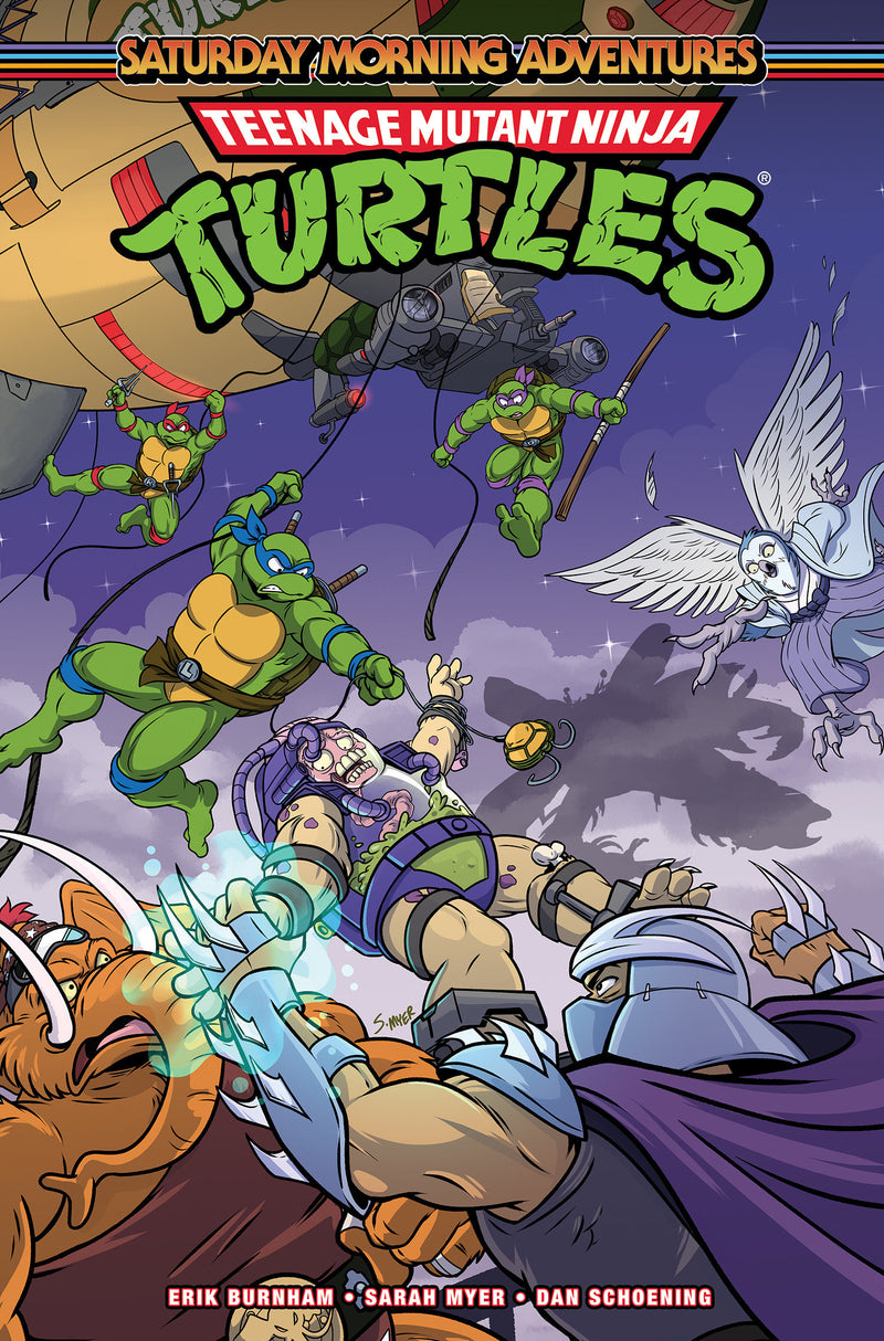 TEENAGE MUTANT NINJA TURTLES SATURDAY MORNING ADVENTURES TP VOL 08