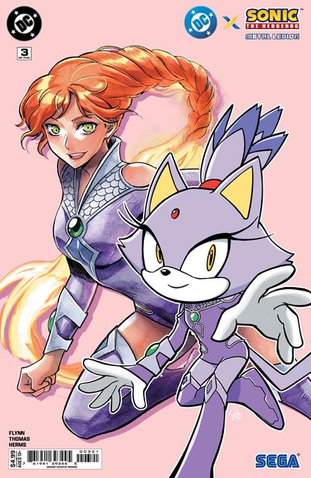 DC X SONIC THE HEDGEHOG THE METAL LEGION (2026) #3 CVR B SAOWEE CARD STOCK VAR
