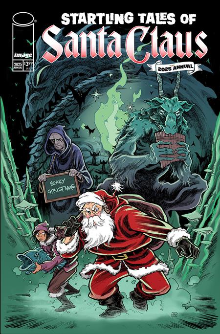 STARTLING TALES OF SANTA CLAUS (2025) ANNUAL #1 (ONE SHOT) CVR A MARK LASZLO