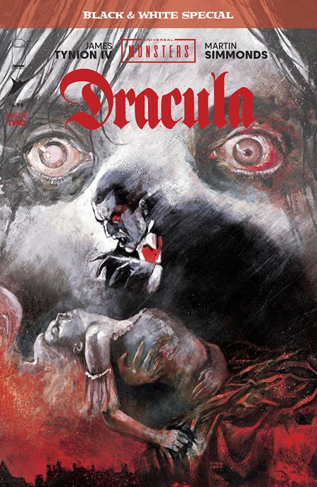 UNIVERSAL MONSTERS DRACULA BLACK & WHITE SPECIAL (2025) #2 CVR A MARTIN SIMMONDS