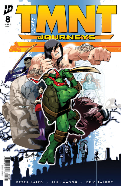 TEENAGE MUTANT NINJA TURTLES JOURNEYS (2025) #8 CVR B BATES