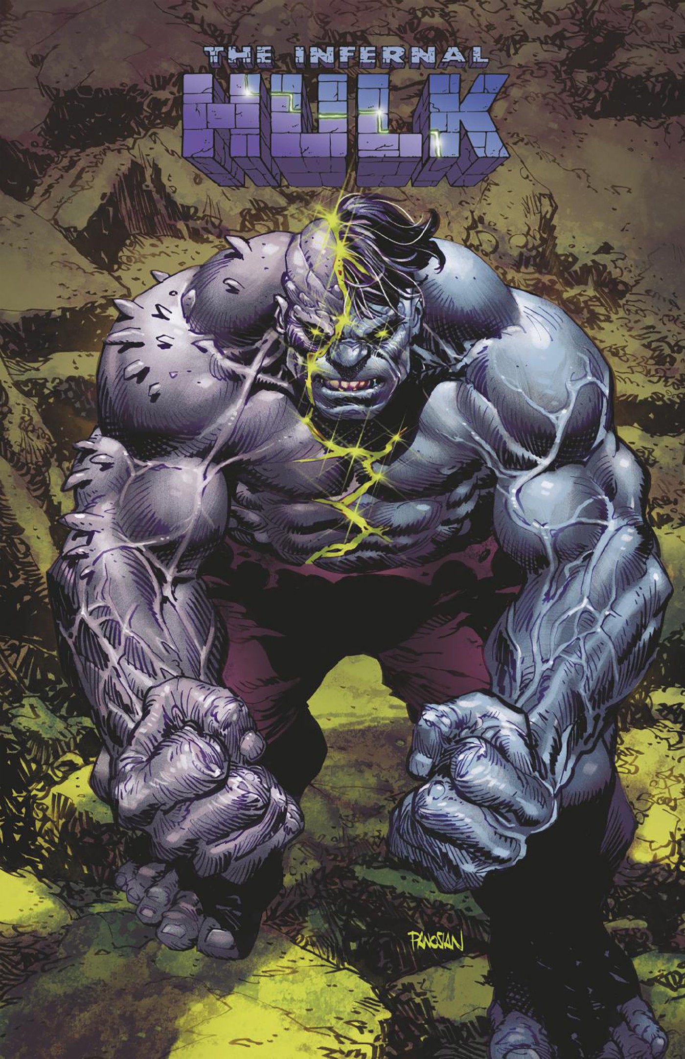 INFERNAL HULK (2025) #1 DAN PANOSIAN FOIL VAR