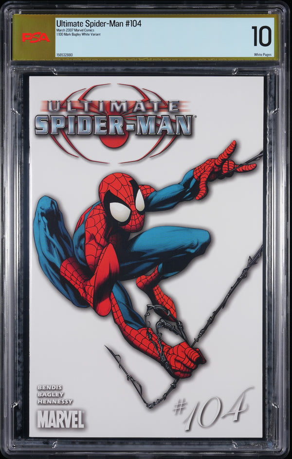 ULTIMATE SPIDER-MAN (2007) #104 PSA 10.0