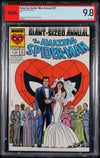 AMAZING SPIDER-MAN ANNUAL (1987) #21 DIRECT PSA 9.8