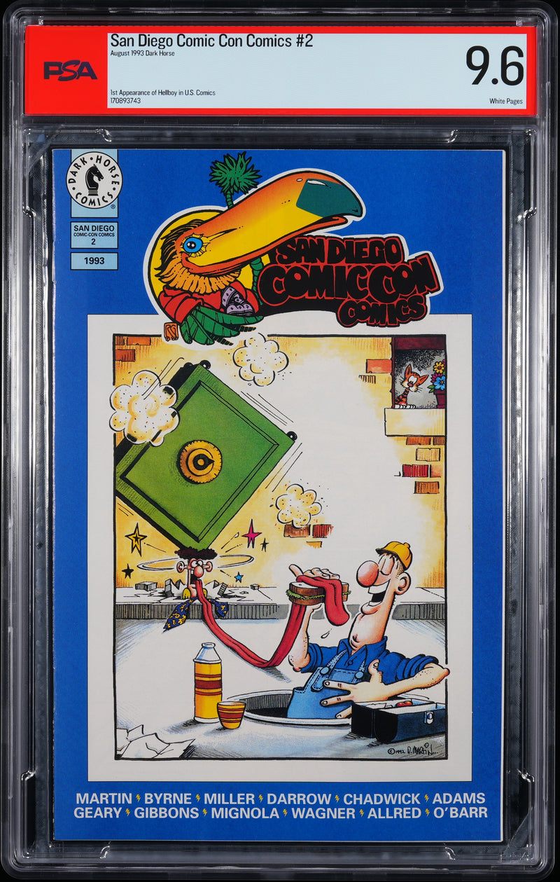 SAN DIEGO COMIC CON COMICS (1992) #2 PSA 9.6
