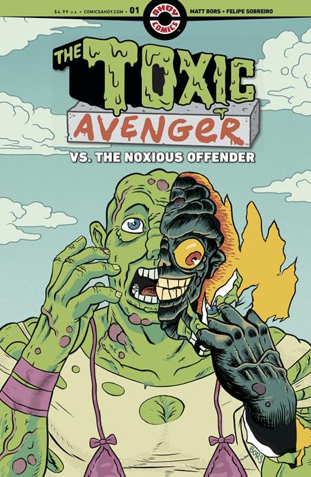 TOXIC AVENGER VS THE NOXIOUS OFFENDER (2026) #1 CVR A MATT BORS
