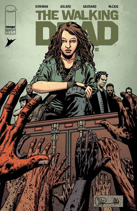 WALKING DEAD DELUXE (2020) #127 CVR B CHARLIE ADLARD & DAVE MCCAIG